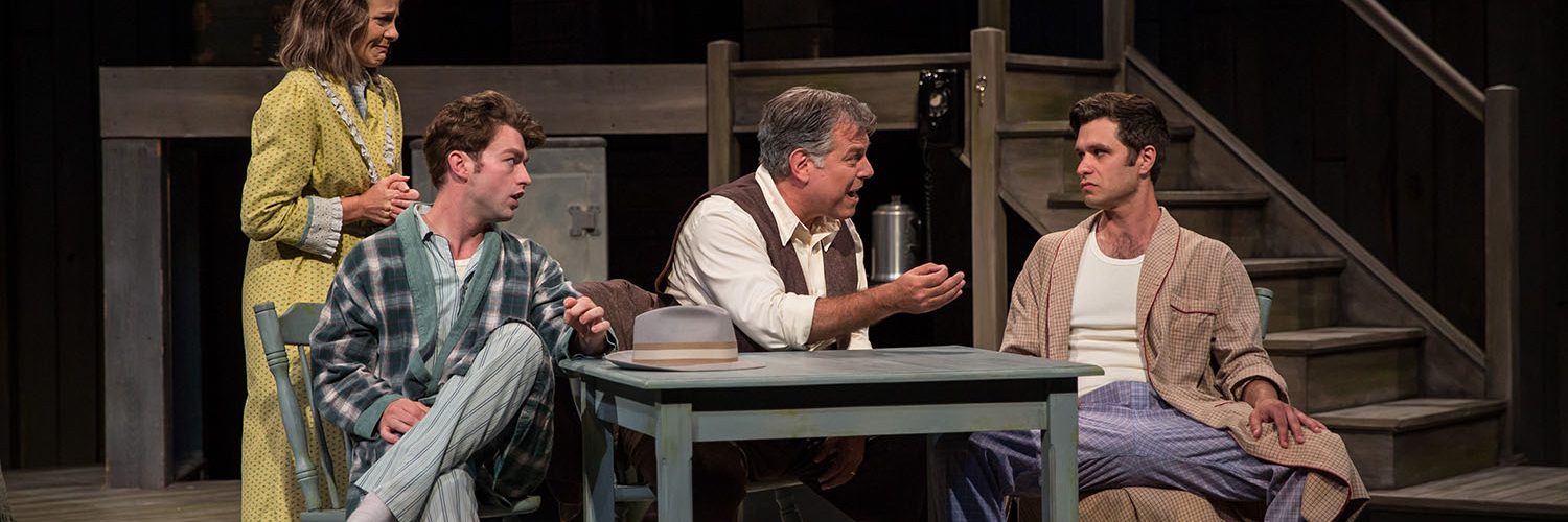 theatre review footlight players death of a salesman